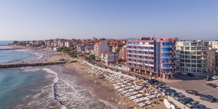 Dovolenka v bulharskom letovisku Pomorie: hotel priamo pri pláži a stravovanie formou all inclusive