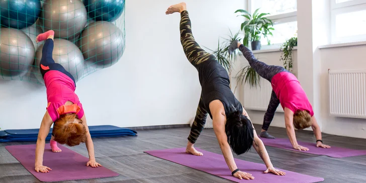 Cvičenia pilates alebo jogy s certifikovanými lektormi