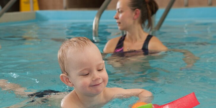 Plávanie a hry vo vode pre bábätká a deti do 3,5 roka