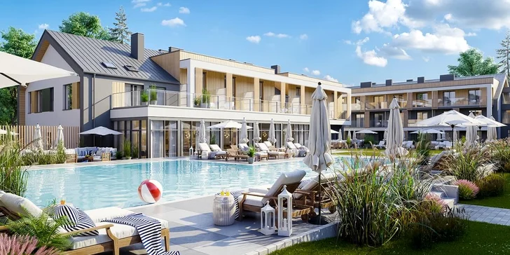 Dovolenka pri Baltskom mori: moderný rezort s wellness, atrakcie pre deti a polpenzia