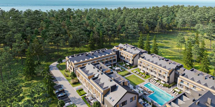 Dovolenka pri Baltskom mori: moderný rezort s wellness, atrakcie pre deti a polpenzia