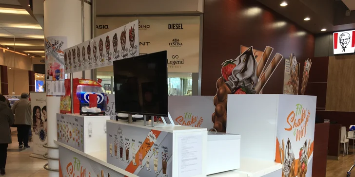 Proteínový milkshake BioTech USA alebo nadýchaná Bubble waffla!