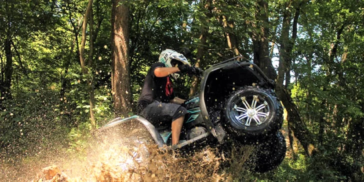 Zažite nadupanú adrenalínovú jazdu na štvorkolkách!