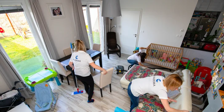 Zbavte sa starostí a vyskúšajte profesionálne upratanie vašej domácnosti!