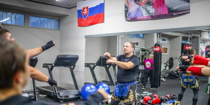Skupinový alebo individuálny tréning boxu či tabata pre dámy