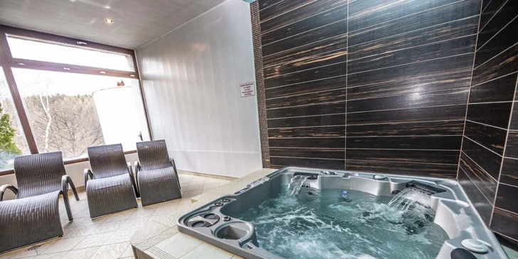 Priam nebeský relax s neobmedzeným wellness pod najvyššími vrcholkami Krkonôš