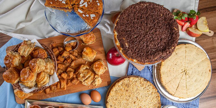 Domáce torty, mini cheesecakes či pagáče - rozvoz Bratislava a Dunajská Streda