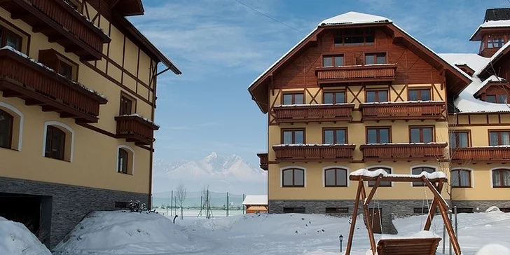 Pobyt v Apartmánoch Lomnica**** v Tatrách