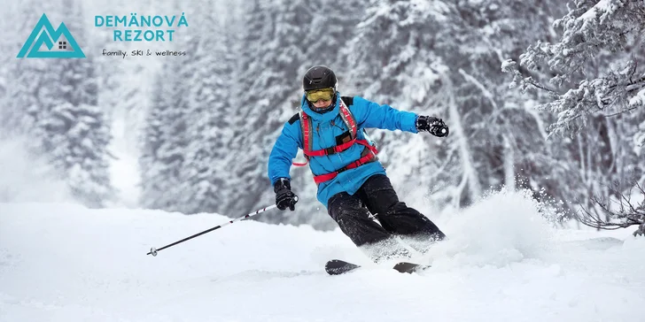 Zábava na svahu v SKI CENTRUM DEMÄNOVÁ - skipasy, požičovňa, inštruktor či vstup na bežkársku dráhu!