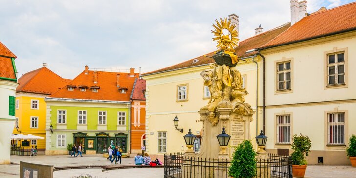 Wellness pobyt v centre Győru s raňajkami alebo polpenziou