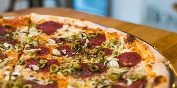 Klasická či 1-kilová talianska pizza BONGIORNO s možnosťou donášky či take away