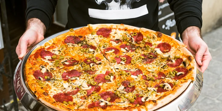 Klasická či 1-kilová talianska pizza BONGIORNO s možnosťou donášky či take away