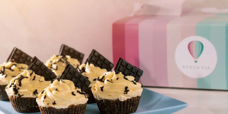 Lahodné a zdravé RAW Cupcakes: osobný odber a donáška