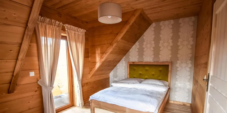 Krásny drevený domček v blízkosti mesta Zakopané: pobyt pre 2 až 6 osôb