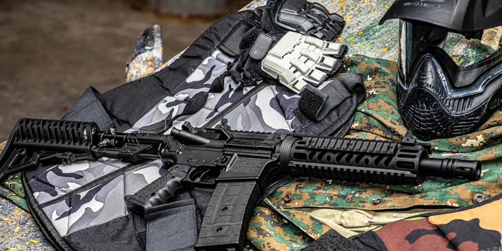 Zábava pri PRO-Paintballe v HERO FACTORY - vyskúšajte najnovší typ zbrane