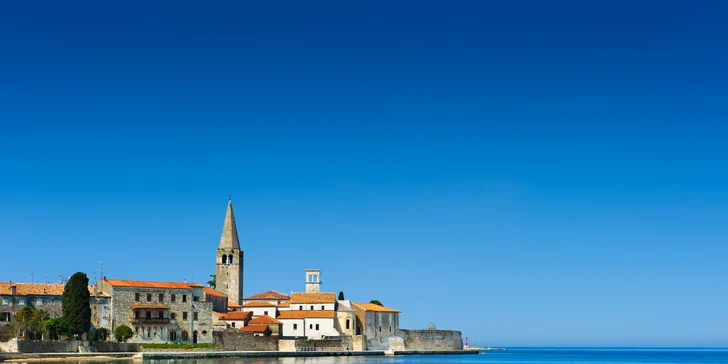 Víkendové kúpanie na Jadrane: romantické mesto Poreč