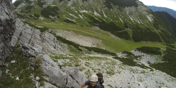 Via Ferrata v rakúskych Alpách pre skutočných milovníkov turistiky