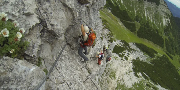 Via Ferrata v rakúskych Alpách pre skutočných milovníkov turistiky