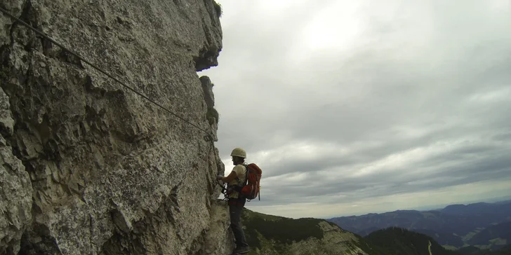 Via Ferrata v rakúskych Alpách pre skutočných milovníkov turistiky