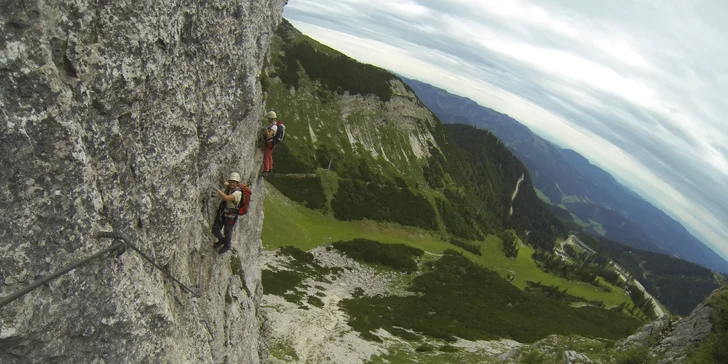 Via Ferrata v rakúskych Alpách pre skutočných milovníkov turistiky