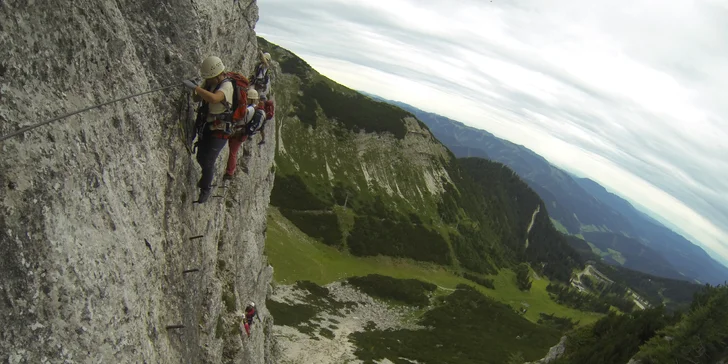 Via Ferrata v rakúskych Alpách pre skutočných milovníkov turistiky