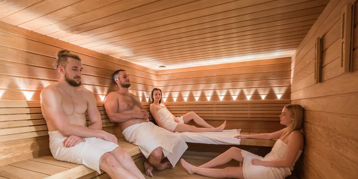 Vstupy do sáun a wellness v SOHO1 Žilina