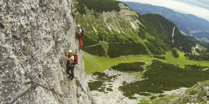 Via Ferrata v rakúskych Alpách pre skutočných milovníkov turistiky