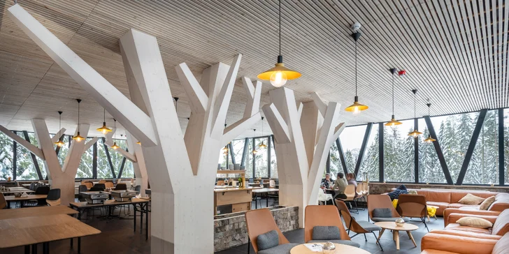 Dovolenka uprostred lesa v nových, unikátnych Bjornson Tree Houses*** s neobmedzeným exteriérovým wellness. Jedno alebo až dve deti do 10 r. zdarma!