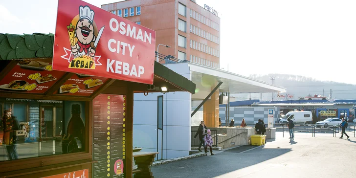 Kebab (box, placka, bageta) alebo falafel už aj v novootvorenej prevádzke OSMAN CITY KEBAP