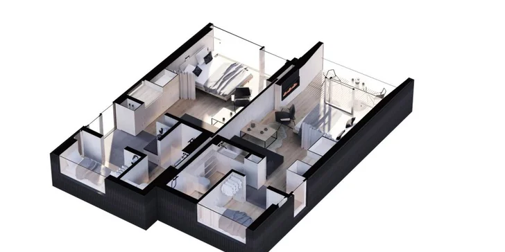 Dovolenka uprostred lesa v nových, unikátnych Bjornson Tree Houses*** s neobmedzeným exteriérovým wellness. Jedno alebo až dve deti do 10 r. zdarma!