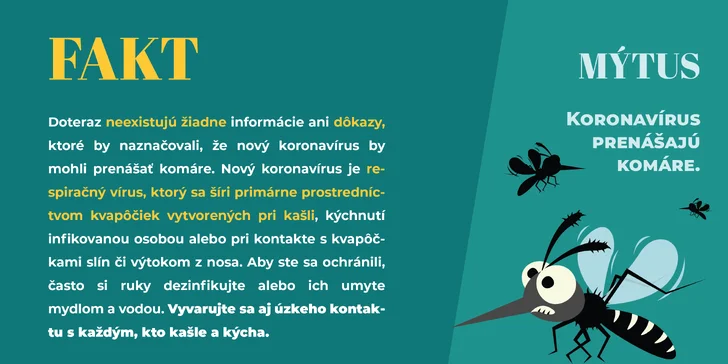Rúško proti koronavírusu, pancier proti hoaxom!