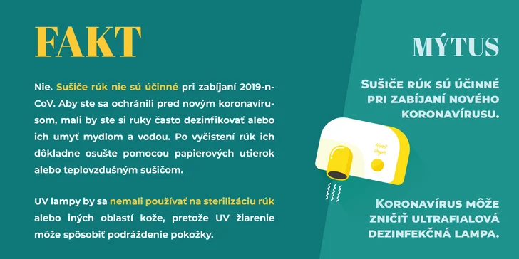 Rúško proti koronavírusu, pancier proti hoaxom!