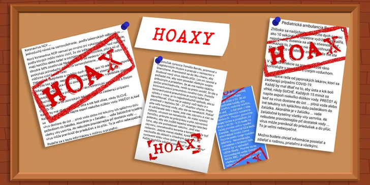 Rúško proti koronavírusu, pancier proti hoaxom!
