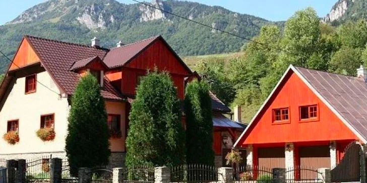 Pobyt v Zázrivskom dvore s polpenziou, privátnym mini wellness a výhľadom na Rozsutec