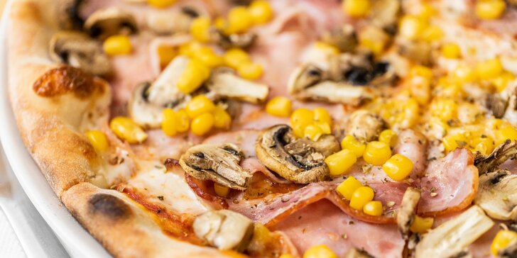 Skoč si po chrumkavú pizzu alebo si ju nechaj doviezť - na výber 10 druhov!