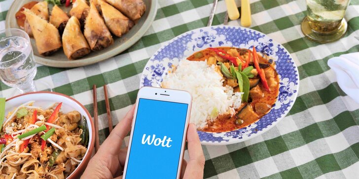 Využite 4 € zľavu na prvú objednávku jedla cez aplikáciu Wolt! Donáška v Bratislave