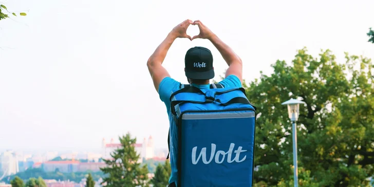 Využite 4 € zľavu na prvú objednávku jedla cez aplikáciu Wolt! Donáška v Bratislave