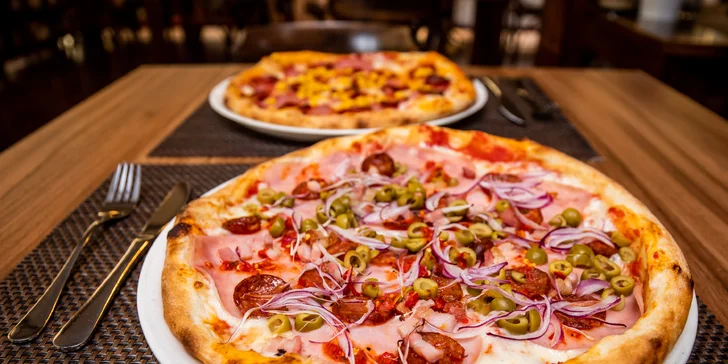Chrumkavá pizza z kvalitných surovín až k vám domov