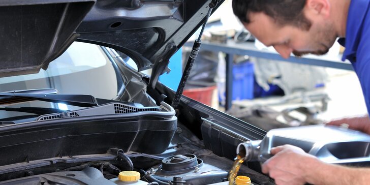 Celková kontrola vozidla, výmena oleja, filtrov či údržba klimatizácie