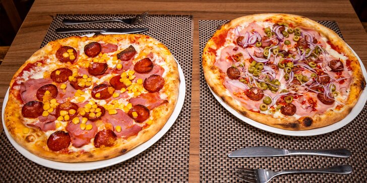 Chrumkavá pizza z kvalitných surovín až k vám domov