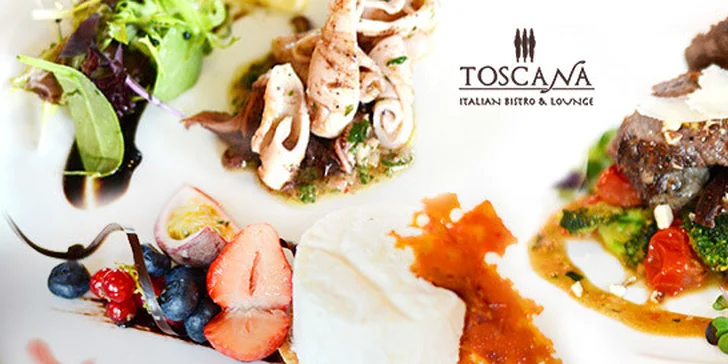 Talianske degustačné menu v exkluzívnej reštaurácii Toscana v DoubleTree by Hilton****