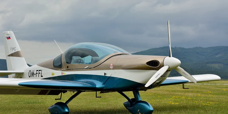 Let lietadlom Viper SD4 alebo Cessna 150 s možnosťou pilotovania