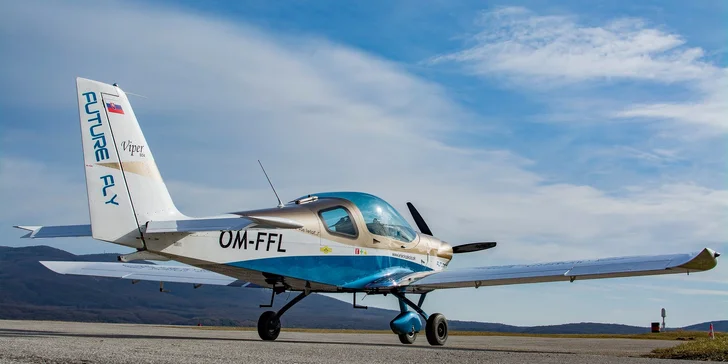 Let lietadlom Viper SD4 alebo Cessna 150 s možnosťou pilotovania