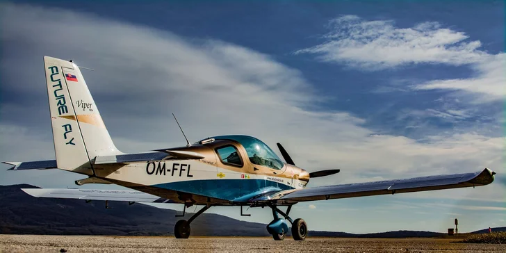 Let lietadlom Viper SD4 alebo Cessna 150 s možnosťou pilotovania