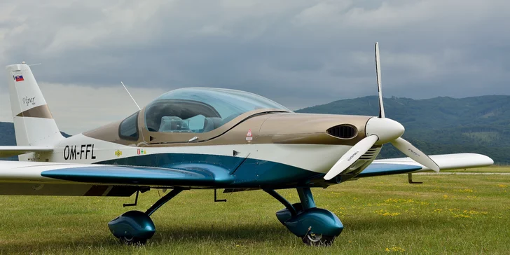 Let lietadlom Viper SD4 alebo Cessna 150 s možnosťou pilotovania