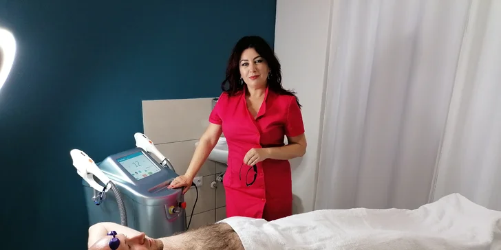 Odstraňovanie chĺpkov IPL prístrojom - aj pre mužov!