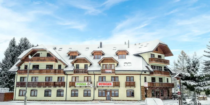 Pobyt na Donovaloch v Apartmánovom dome Kamzík, 200 m od Donovalkova
