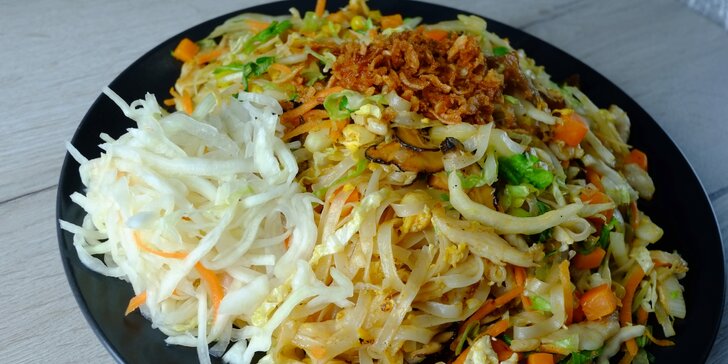 Chutné ázijské rizoto alebo rezance s mäsom podľa výberu či Bun Bo Nam Bo