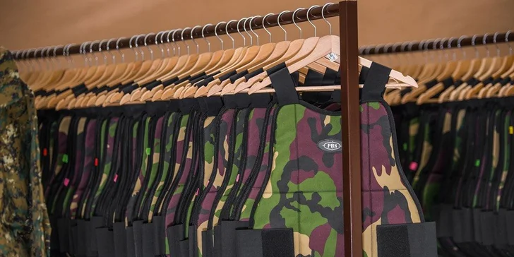 Zábava pri PRO-Paintballe v HERO FACTORY - vyskúšajte najnovší typ zbrane