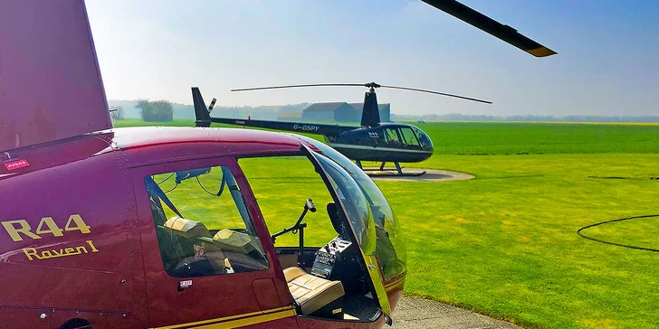 Vyhliadkový let americkým vrtuľníkom ROBINSON R44 pre 3 pasažierov